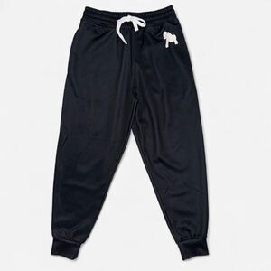 Black and White Joggers with Gorilla Graphic